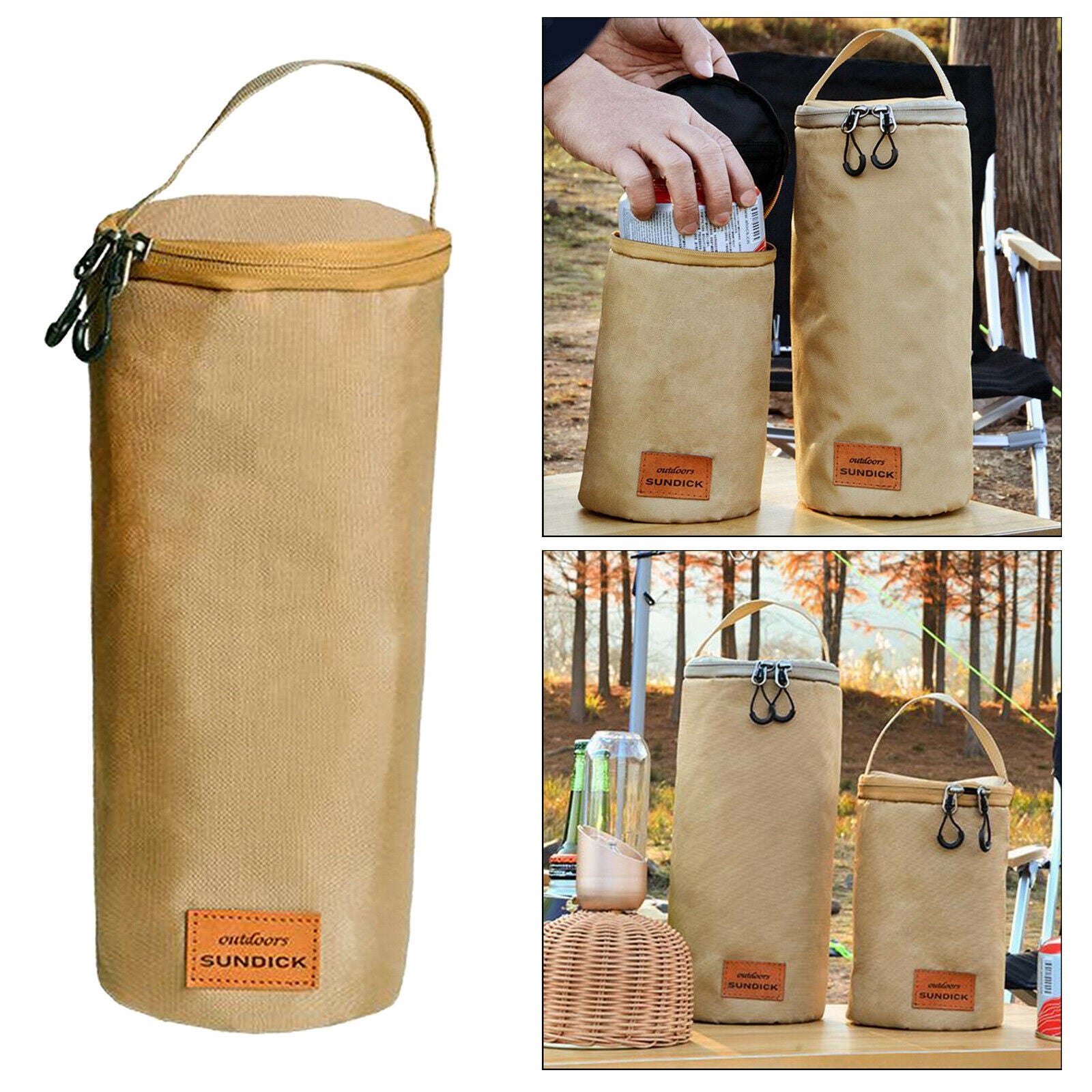 Gas Cylinder Protect Bag Gas Bottle Pouch 16x32cm Covers Guard Handbag