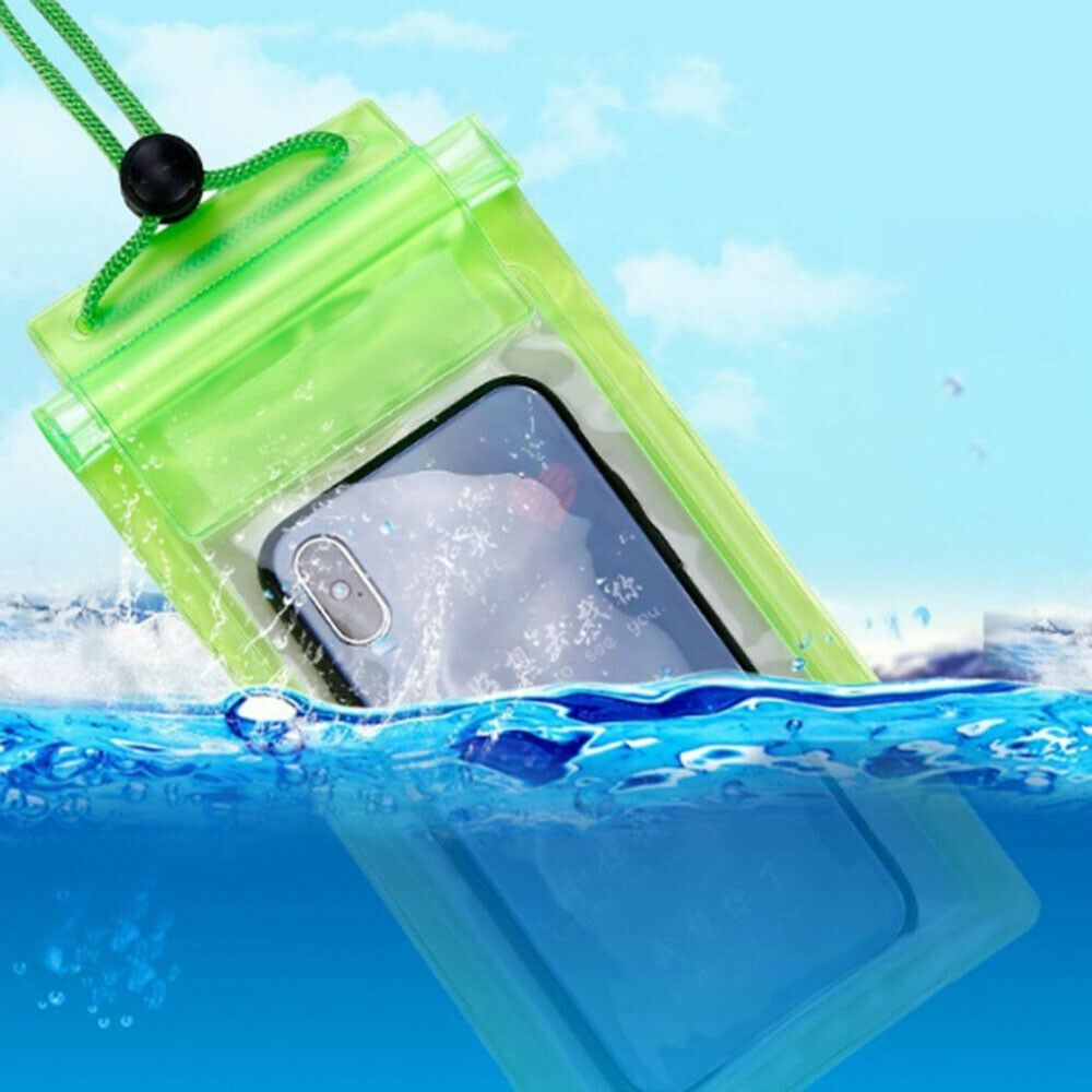3Pcs Universal Clear Waterproof Mobile Phone Case Bag For Swimming Diving Sports