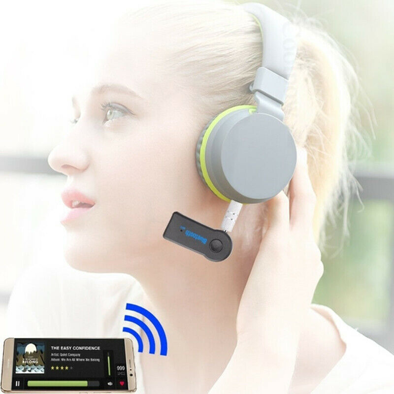 Wireless Bluetooth 3.5mm AUX Audio Stereo Music Home Car Receiver AdapterYUDD