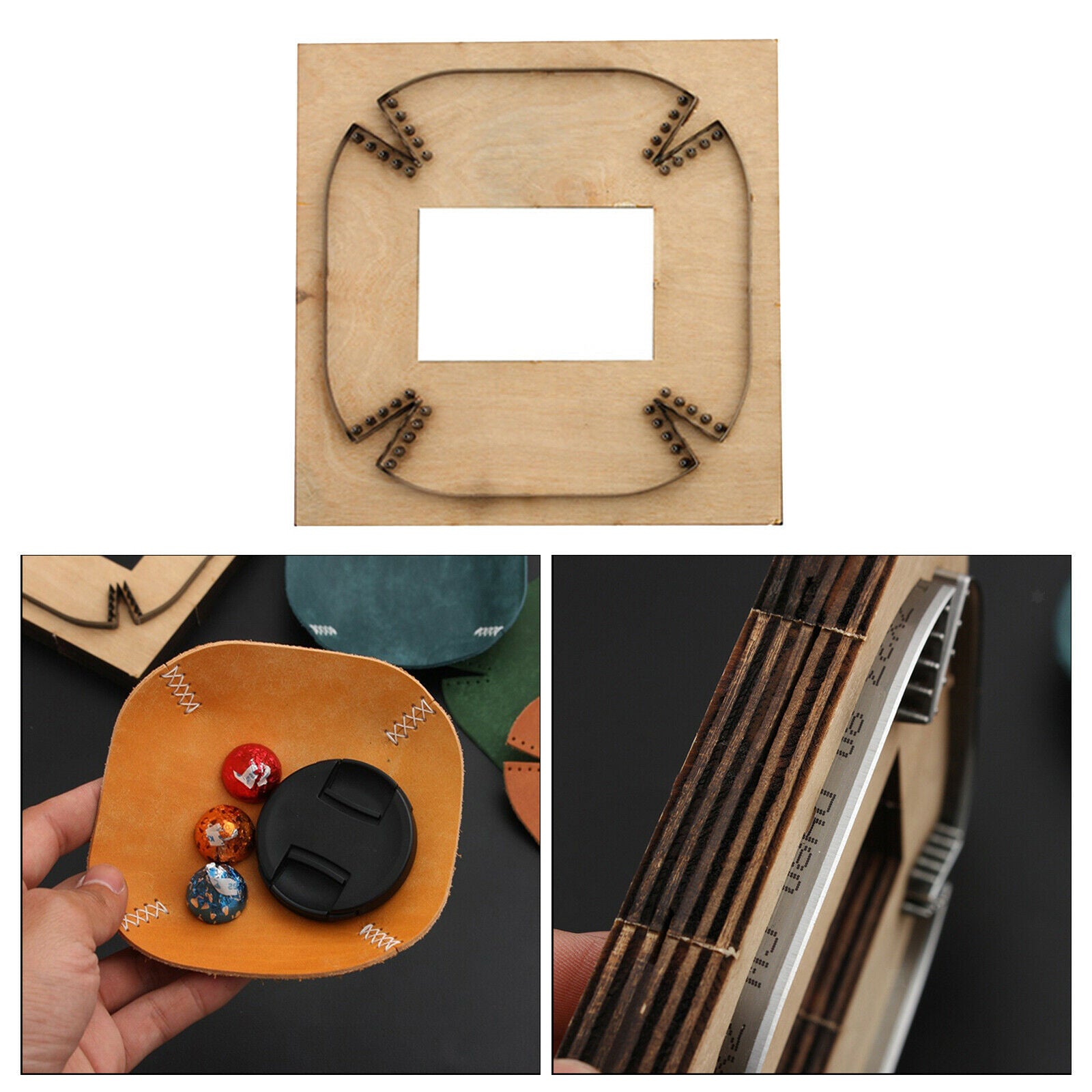 Leather Cutting Die Leathercraft Metal Key Tray Cutting Mold Making Stencil