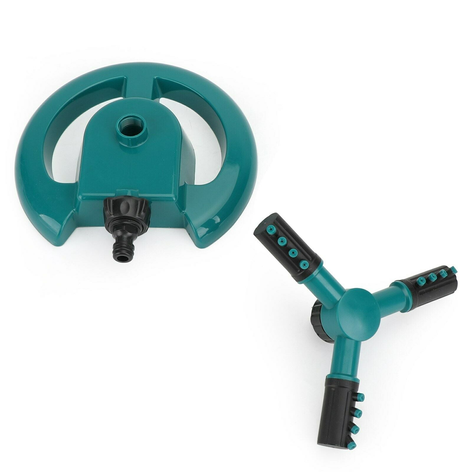 Garden Sprinkler Lawn Watering 360° Rotating Water Hose Spray Irrigation BS5