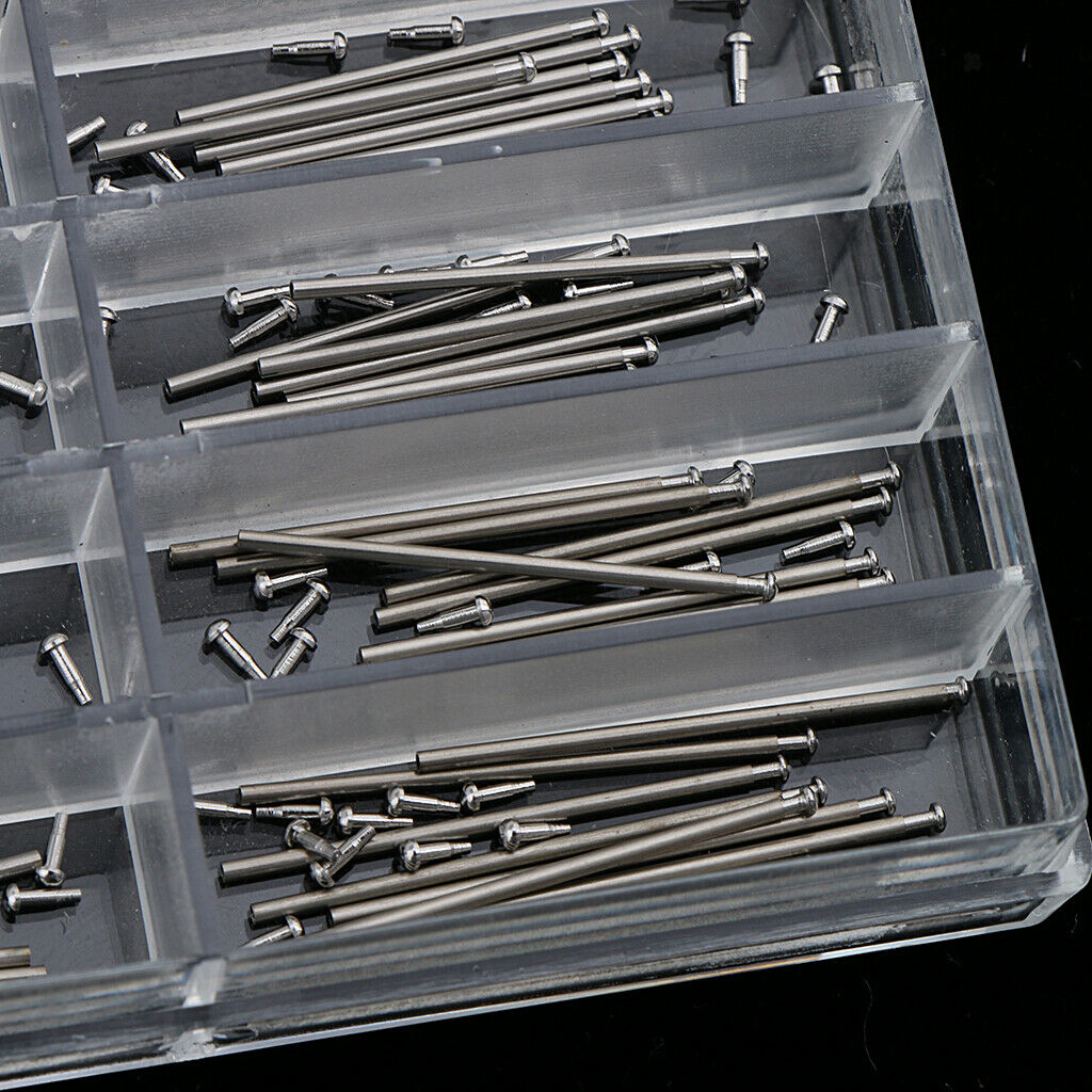 Stainless Steel 8mm-26mm Kit Watch Strap Bar Watchmaker Repair Accessories