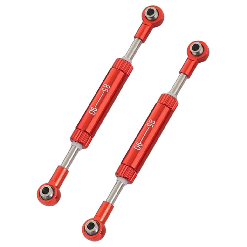 2pcs Servo Steering Linkage for 1/10 Scale Cars Axial SCX10 90046 TRX4 Spare
