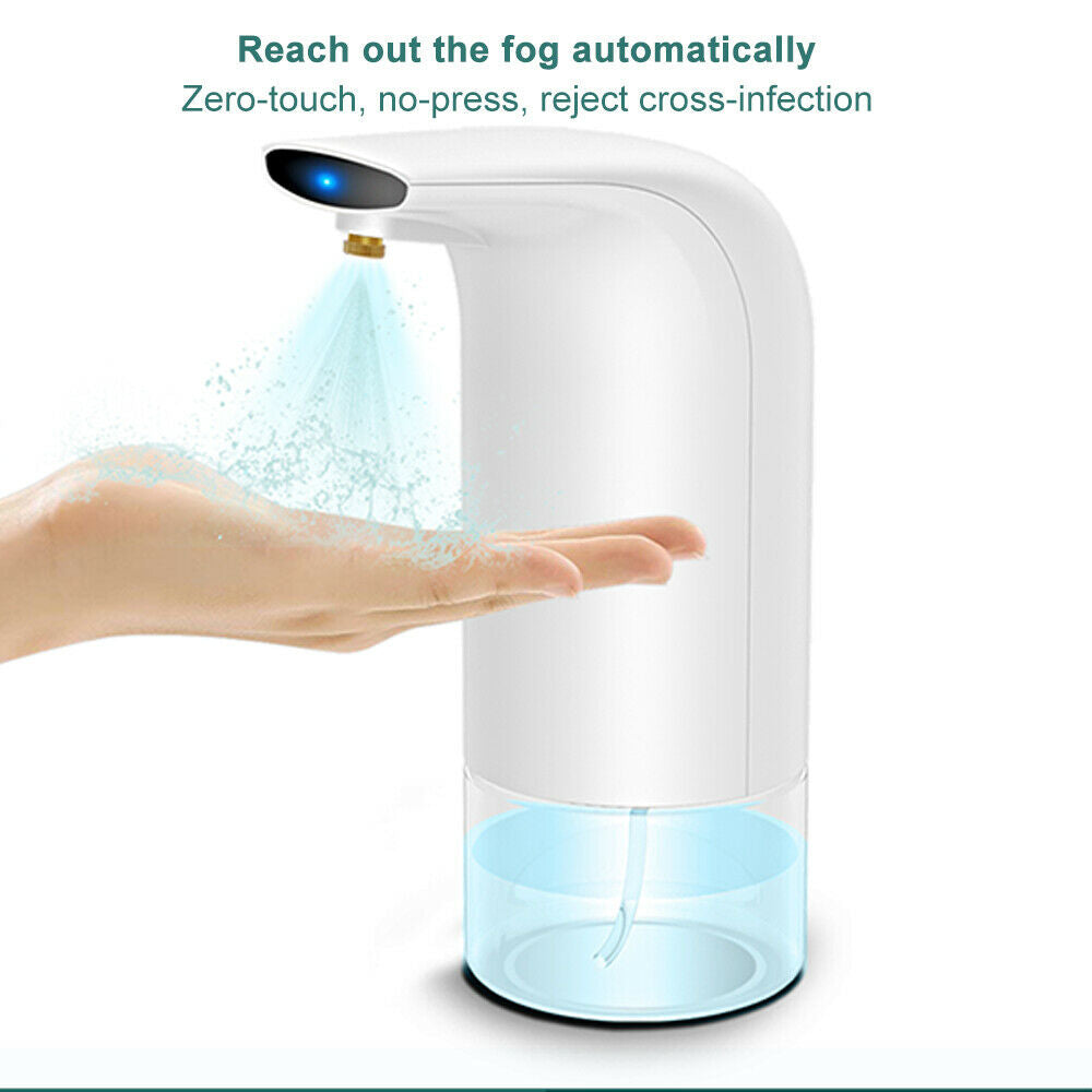 300ML Automatic Soap Dispenser Sensor Spray Machine Household Rechargeable