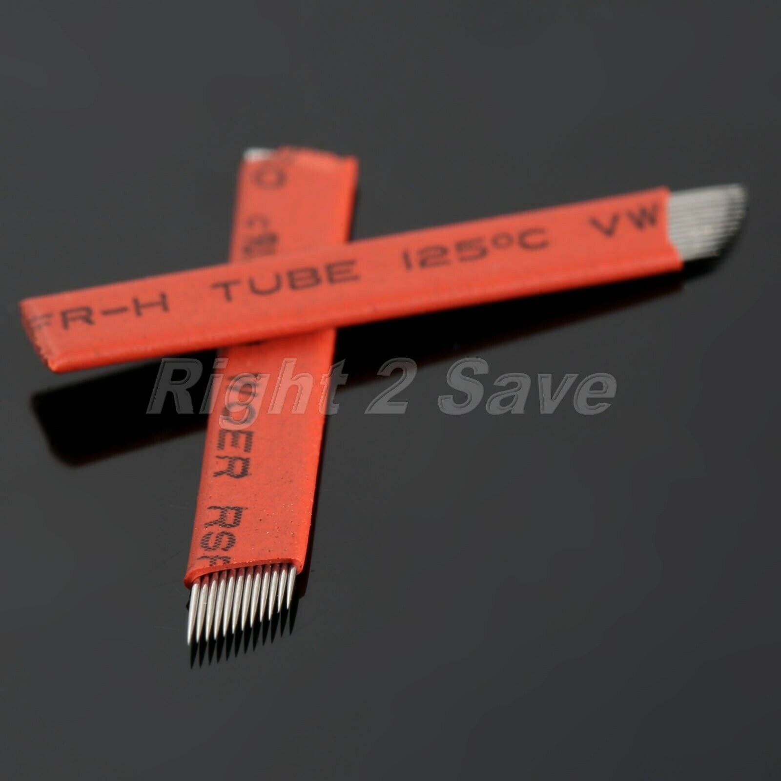 10pcs Permanent 12 Pin Needle Manual Tattoo Bevel Blades Makeup Eyebrow