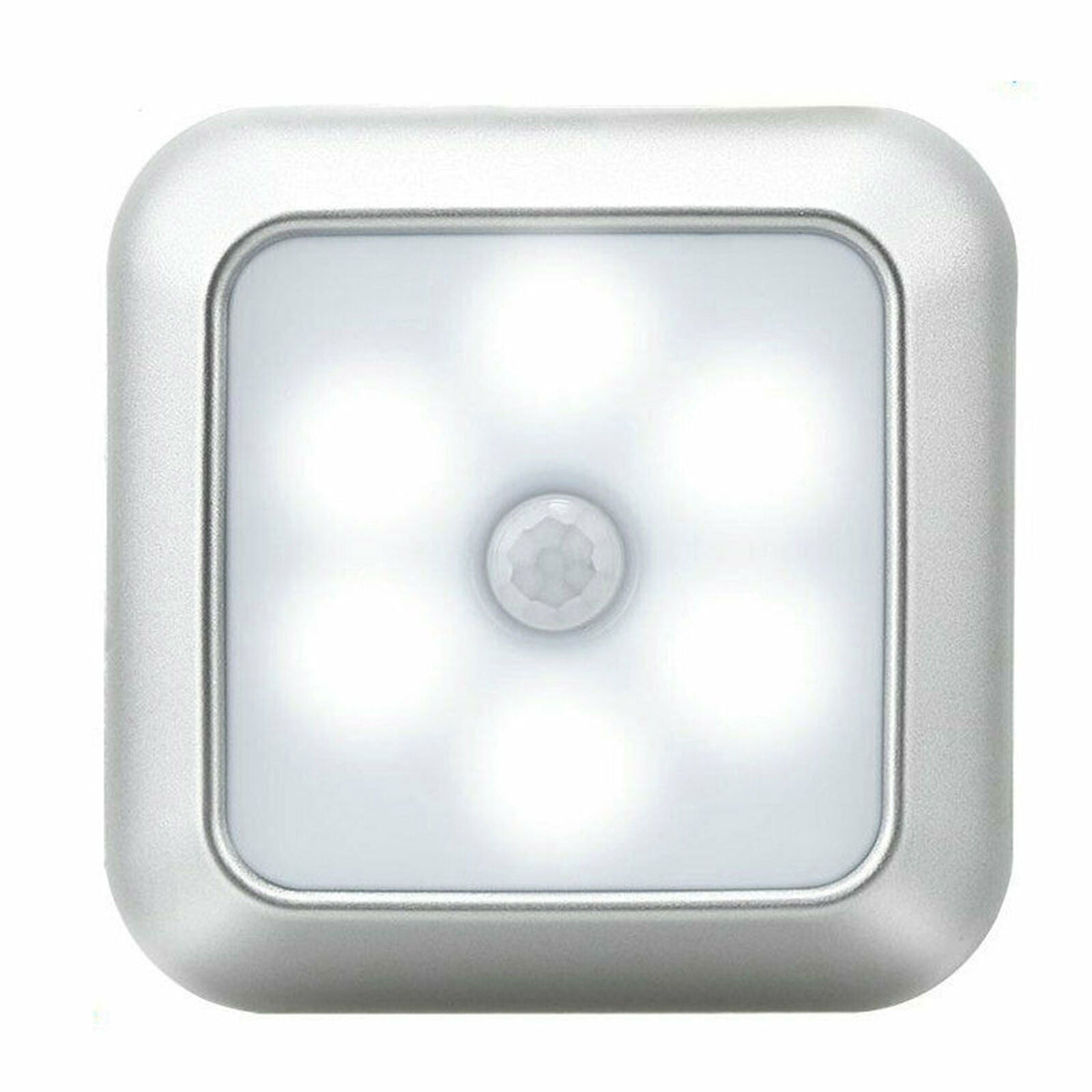 6 LED Night Light Motion Sensor Wall Closet Cabinet Stair Wireless Lamp new