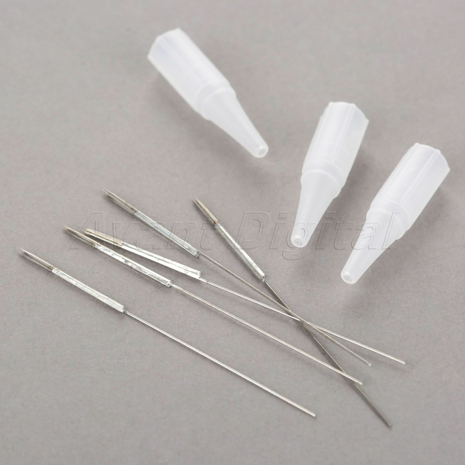 Professional 50pcs 5R Eyebrow Tattoo Needles w/ 50pcs Mouth 5R Tattoo Needle Tip