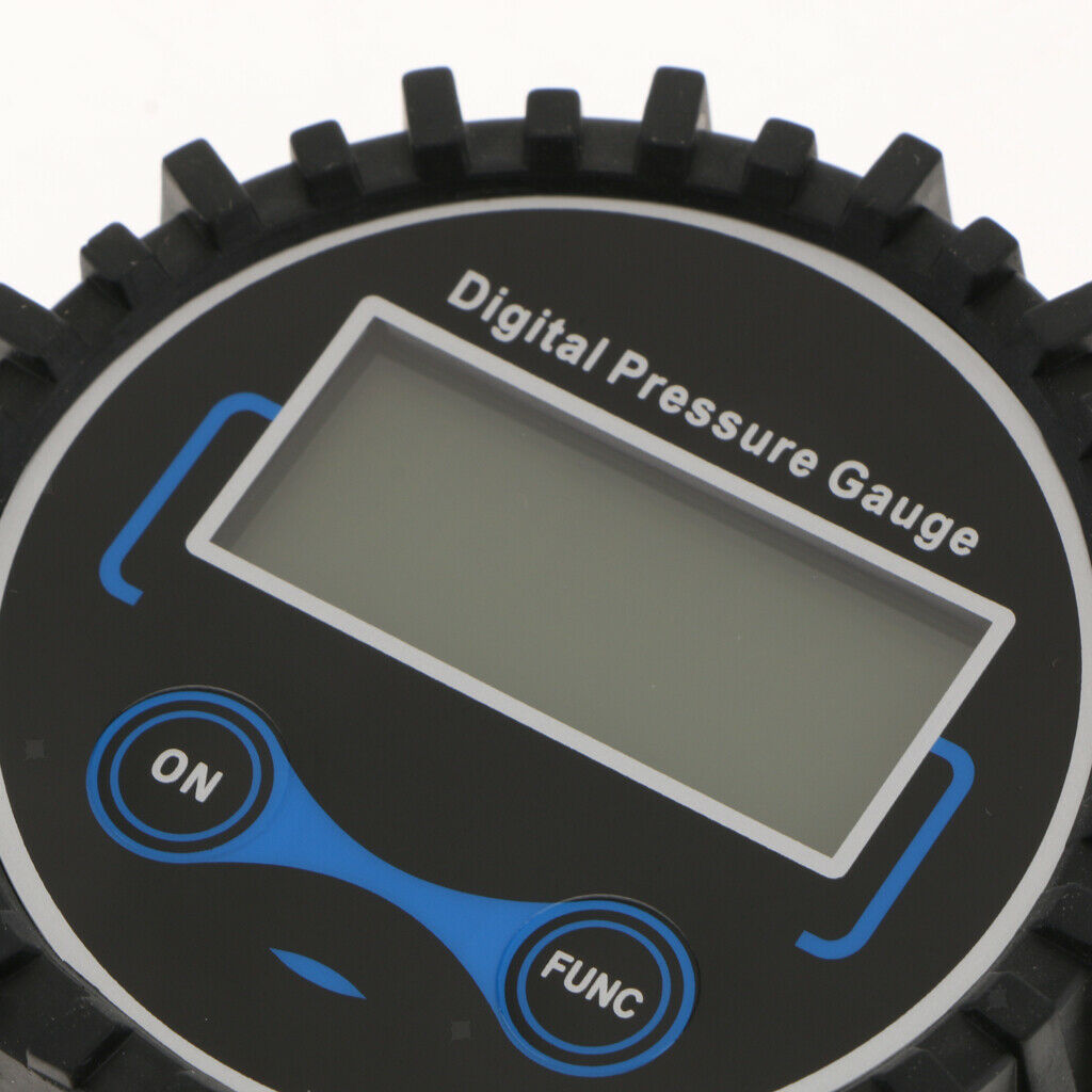 2Pcs Car Motorcycle Digital Tyre Pressure Gauge Air Inflator Tools 200 PSI