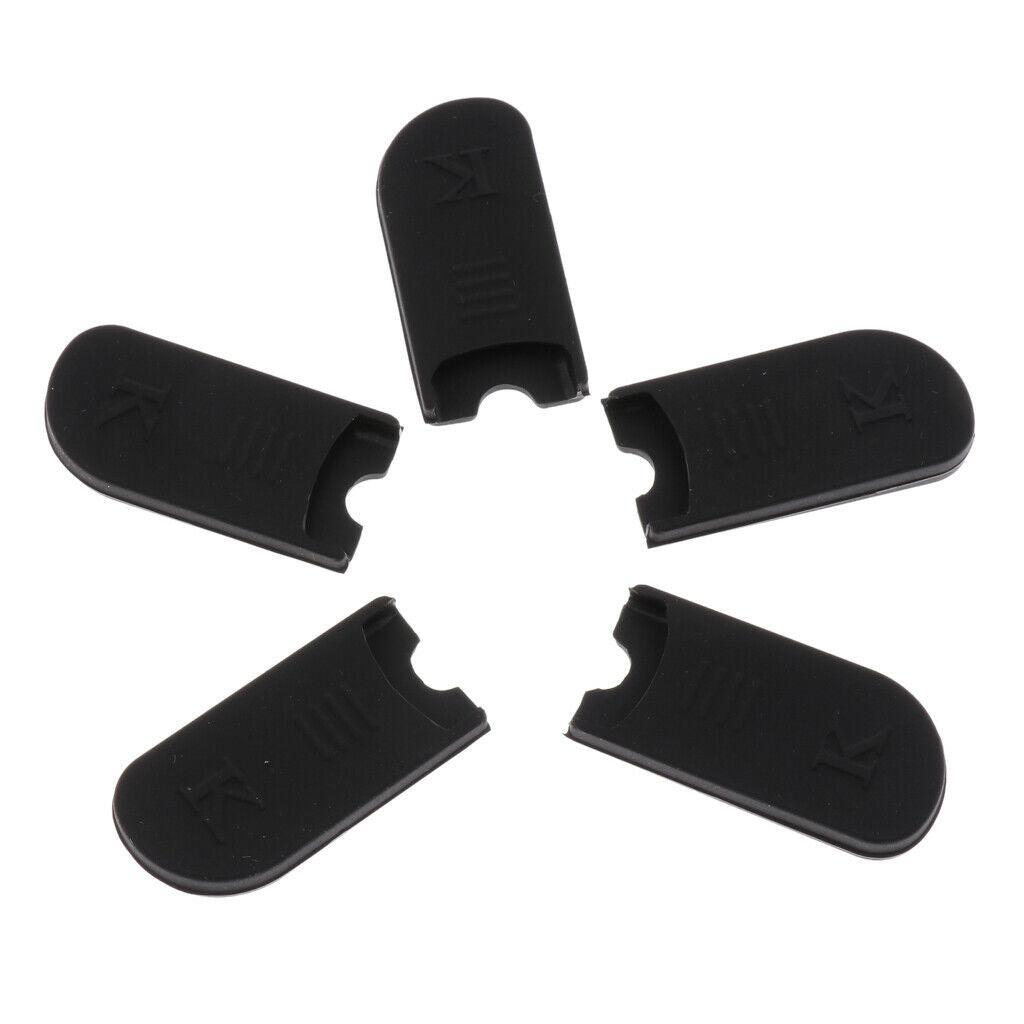 5 Pieces Saxophone Thumb Rest Cushion Pad for Wind Instrument Parts 2.3mm