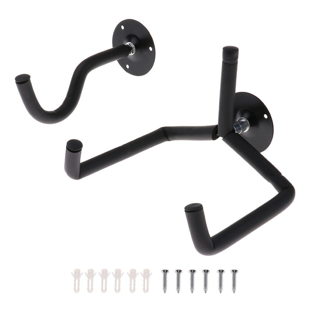 Universal   Metal   Horizontal   Guitar   Bass   Banjo   Wall   Hanger