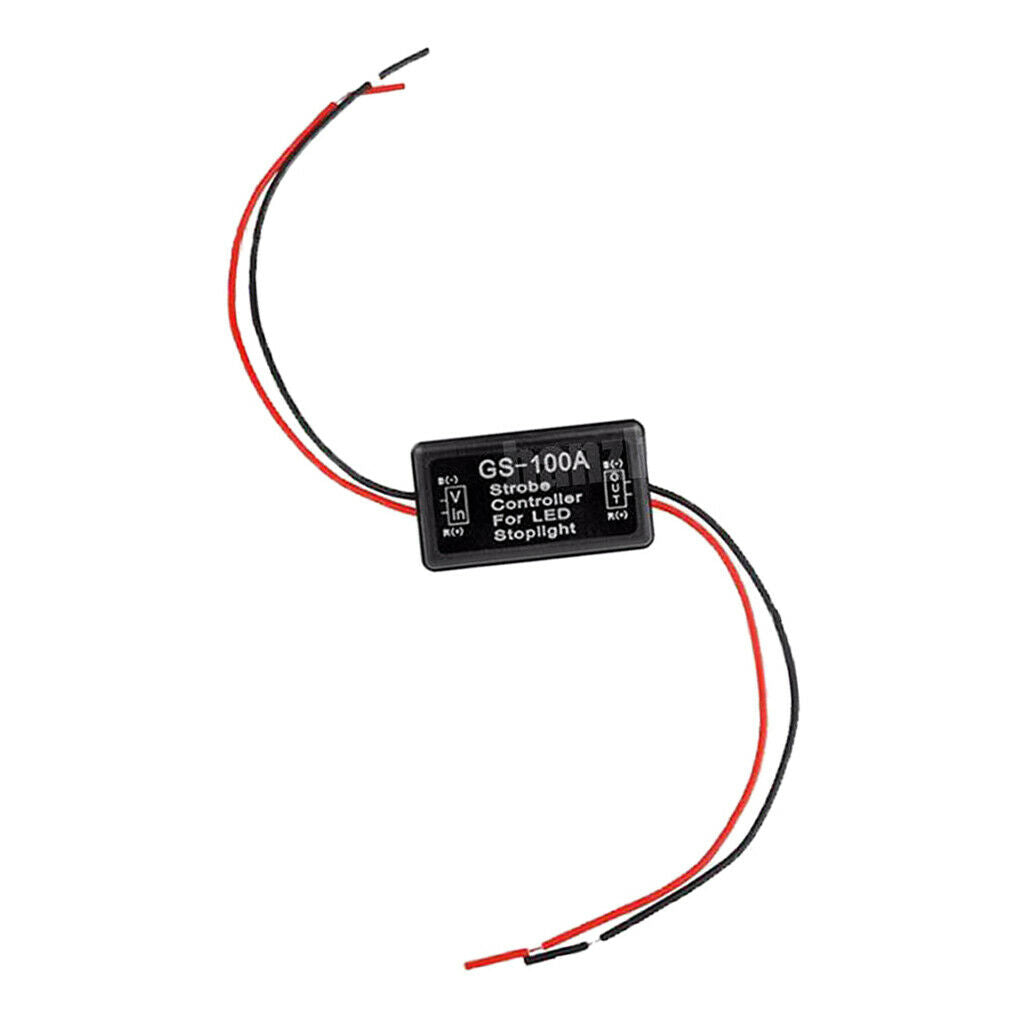 Car 12V 100A Back Brake Tail LED Flash Light Flashing Controller Module