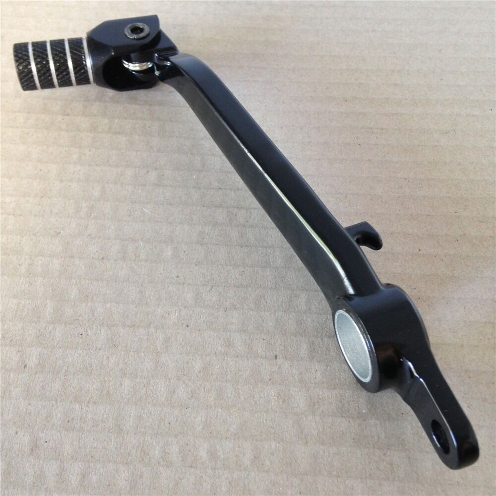 Black Folding Brake Shift Pedal Foot Lever For Kawasaki ZX6R 636 ZX-6RR 03-04