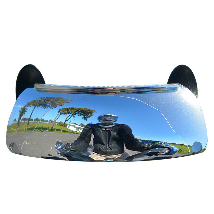 Motorcycle Rear view blind spot Mirror 180° Wide Angle For BMW Universal 1x