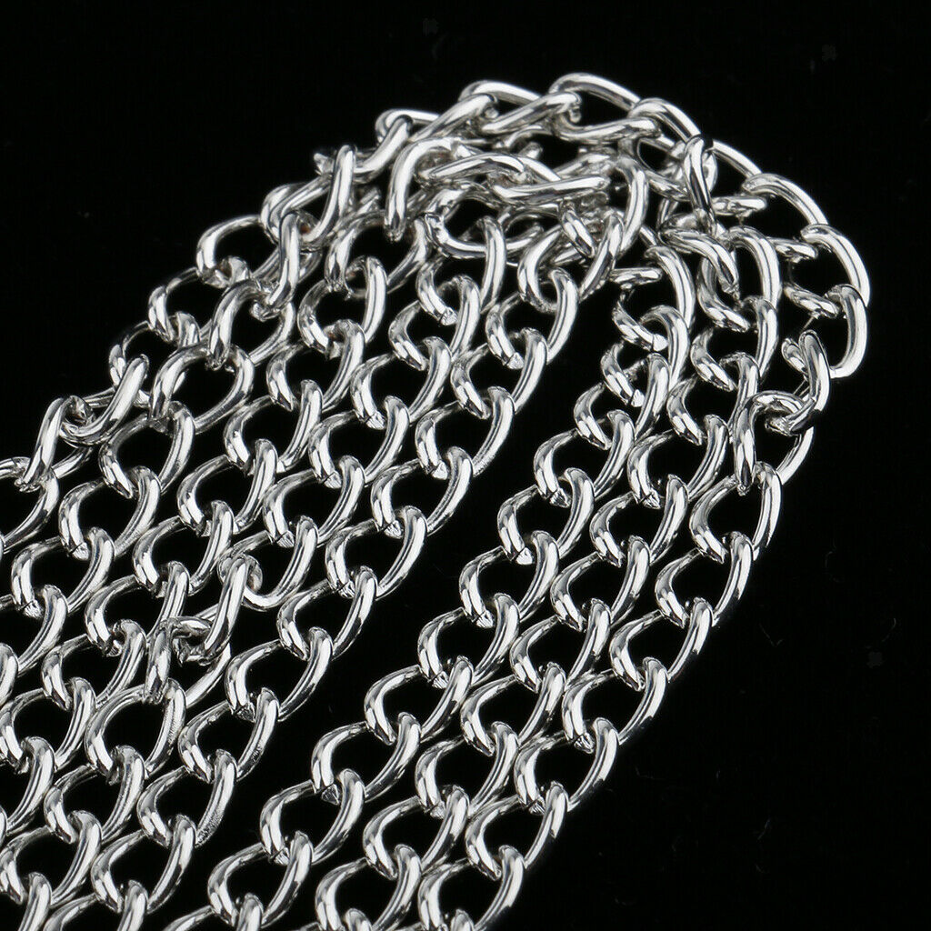 2PC Bag Chain Strap Replacement for Handbag Crossbody Bag Shoulder Bag 120cm