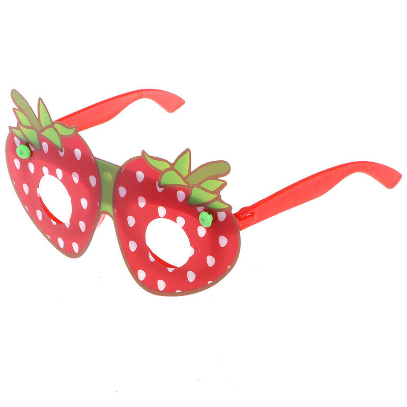Creative Fruit Shape Kids Decorative Glasses Handmade DIY Party Sunglass .l8