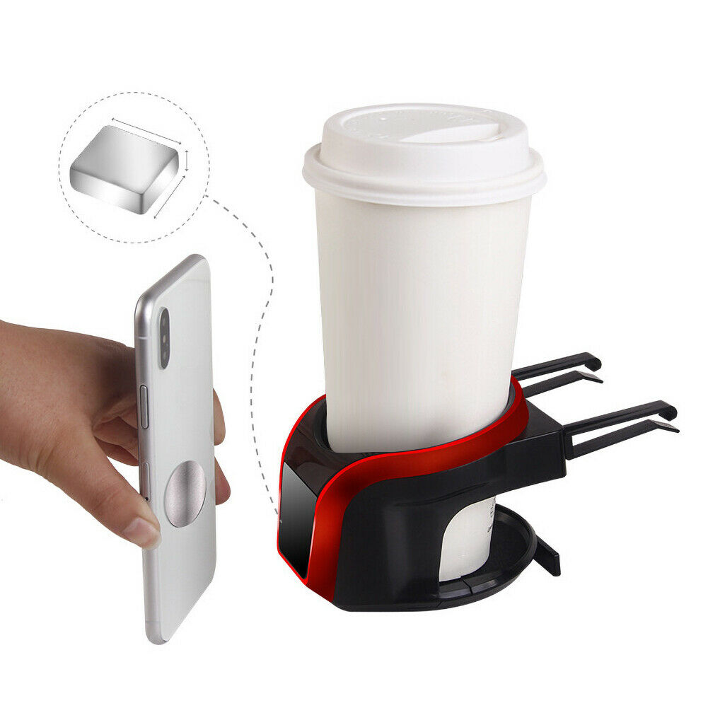 Multifunction 2 in 1 Car Water Cup Drinking Bottle Holder Magnetic Phone Holder