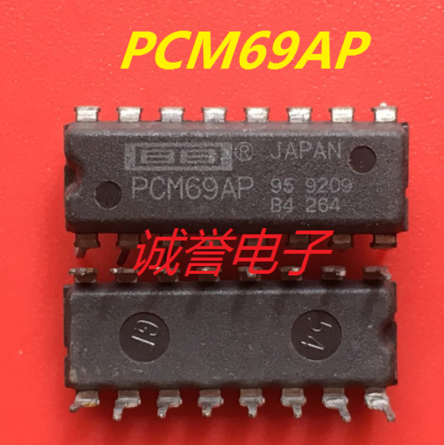 5PCS IC BURR-BROWN(BB)/TI DIP-16 PCM69AP PCM69APG4