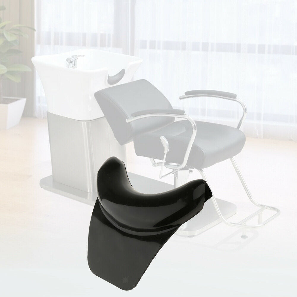 2pcs Neck Rest Cushion Neck Pillow Black Salon Durable 17x17x4cm Black