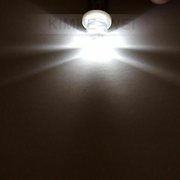 2 x White LED Side Light Bulbs T4W Bayonet BA9S 24V NEW