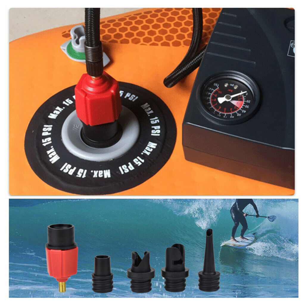 Pump   Adapter   Air   Valve   Adaptor   Kayaking   Rubber   Raft   Airbed