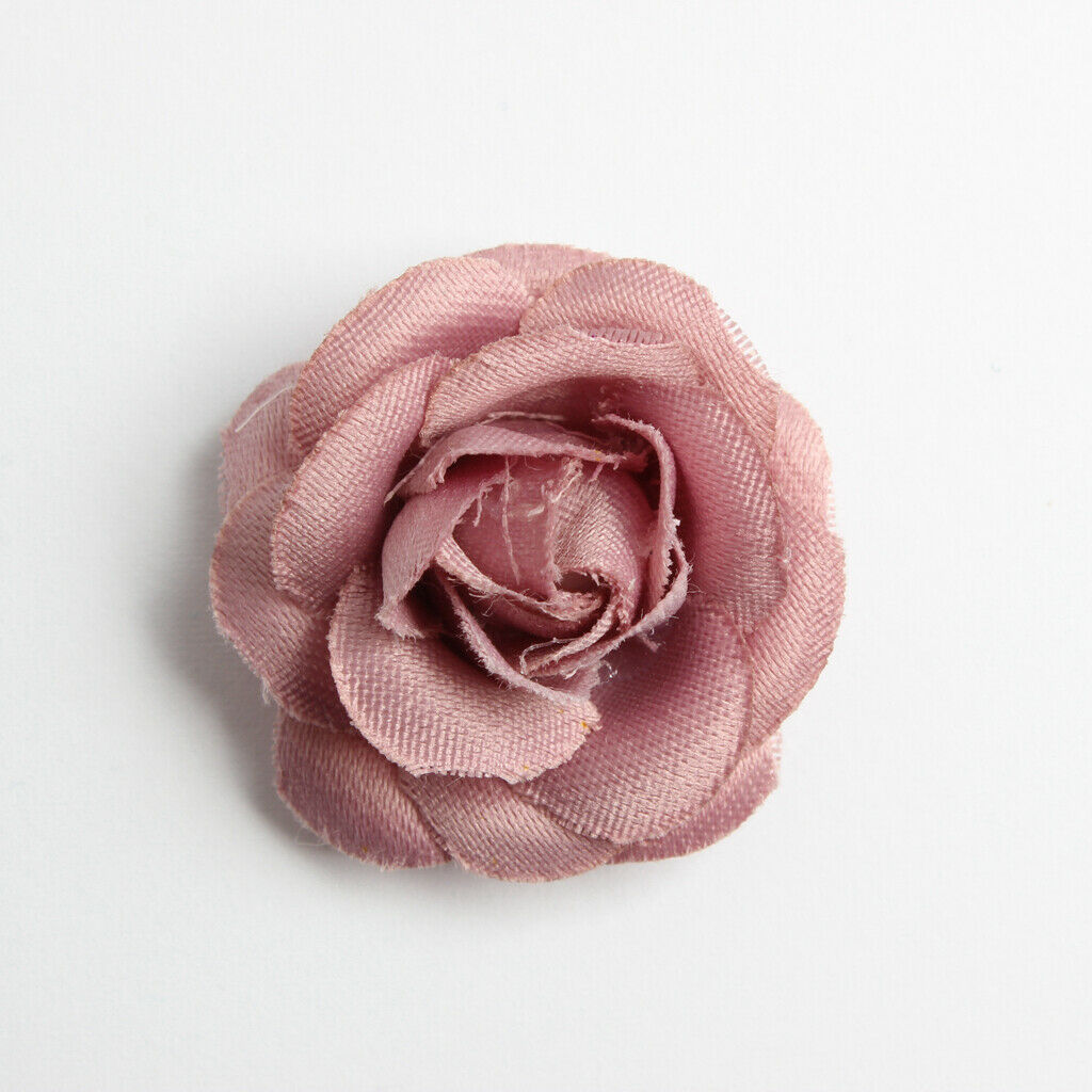 20pcs Multi Colors Artificial Silk Rose Flower Heads