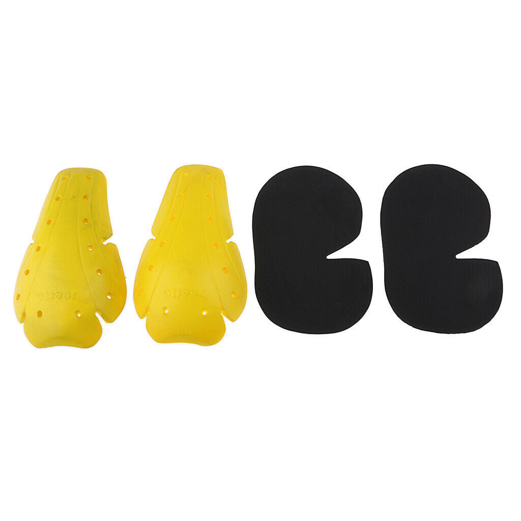 4pcs Motorcycle Knee & Hip Protector Guard Pad Protective Gear Set for Bike