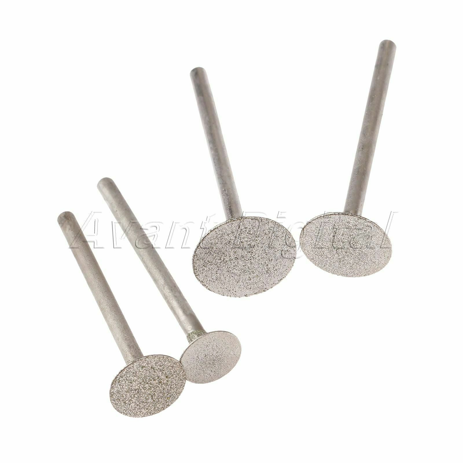 10-16mm Ultra-Thin T Head Carving Jade Stone Metal Grinding Drill Bits Kit 4pcs