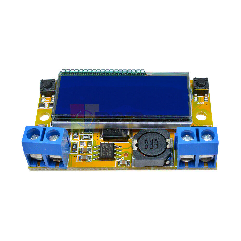 Adjustable Buck DC-DC Double Display Step Down Pulse Power Supply LCD Module