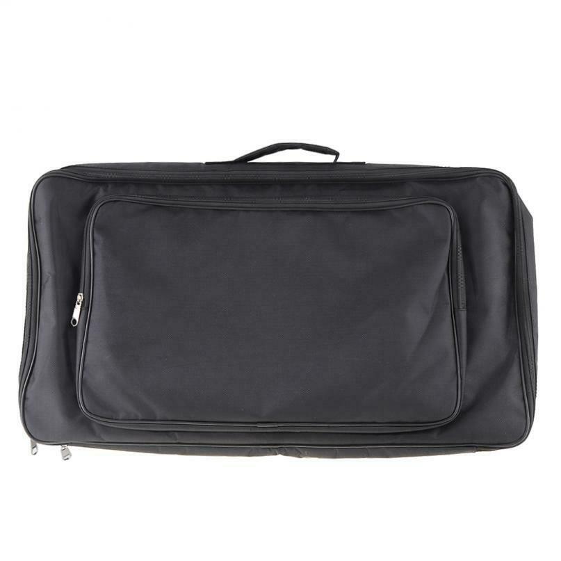 Black Universal Portable Guitar Effects Pedal Board Gig Bag Soft Case Big Style