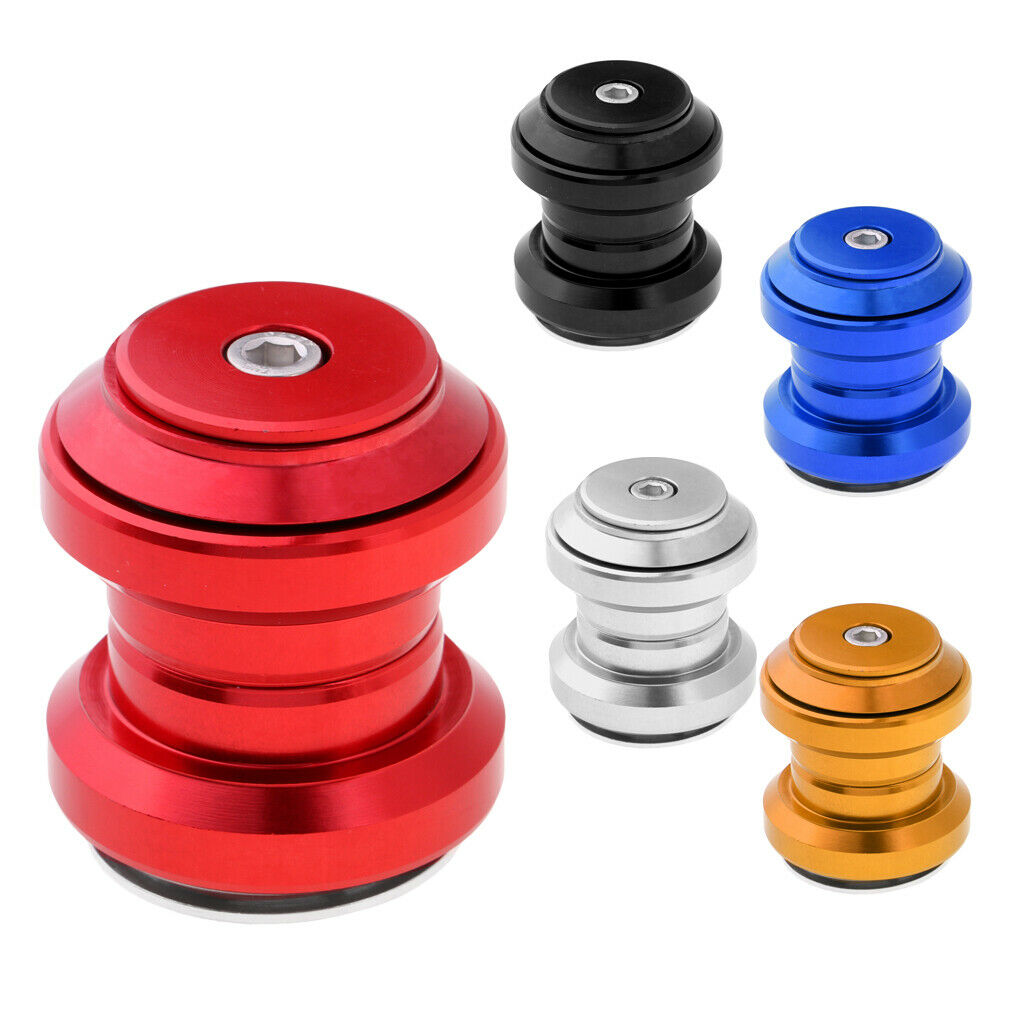 2 Pack 1-1/8inch Bike Headset Ball Headset Road MTB Bike Bearing Headset Red
