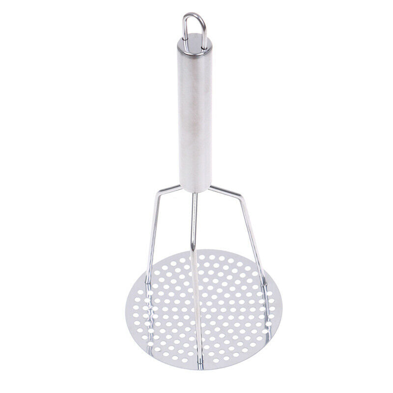 Potato Pusher Smooth Mashed Pressed Potato Masher Ricer Puree Juice Kitch.l8