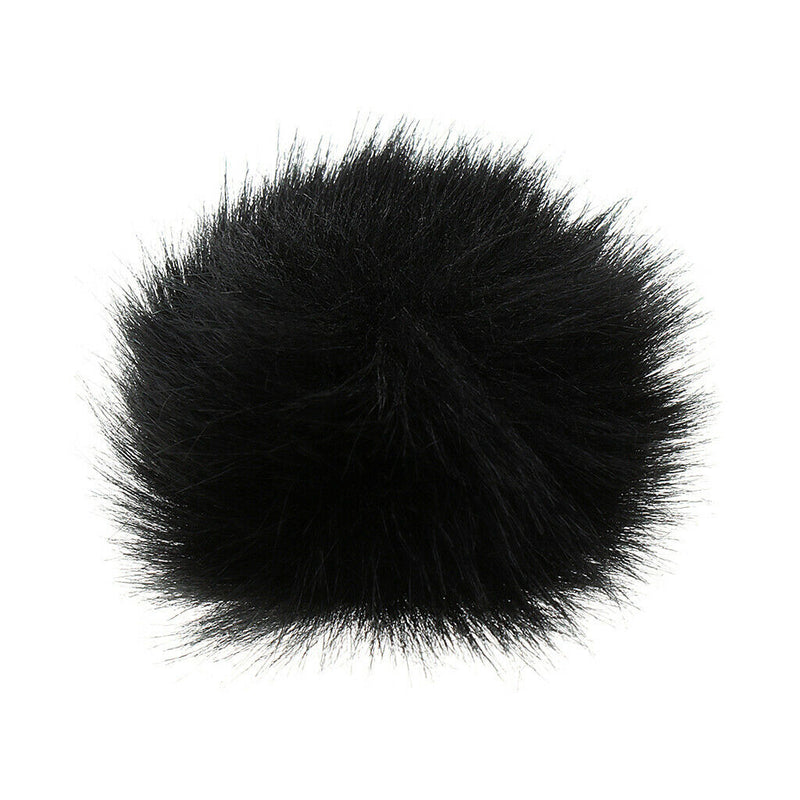 2 Pcs of Set Microphone Furry Windscreen Windshield Muff Mic Furry Cover