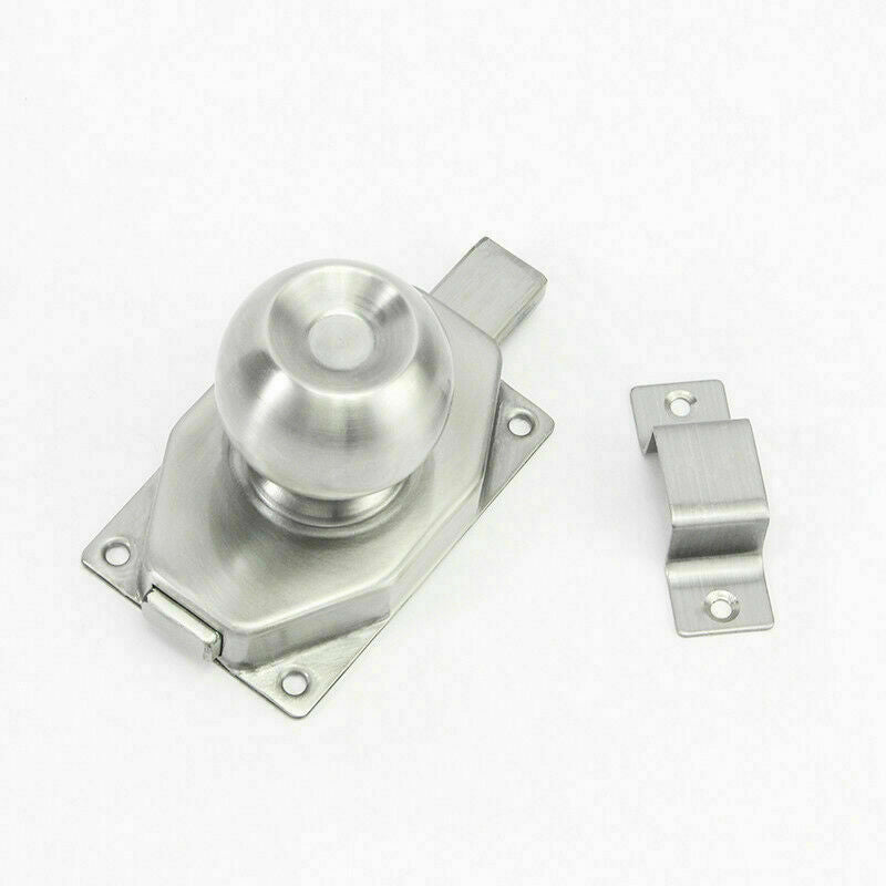 Stainless Steel Anti-theft Bolts Wood Doors Buckle Gate Hasp Latch Lock Cylinder