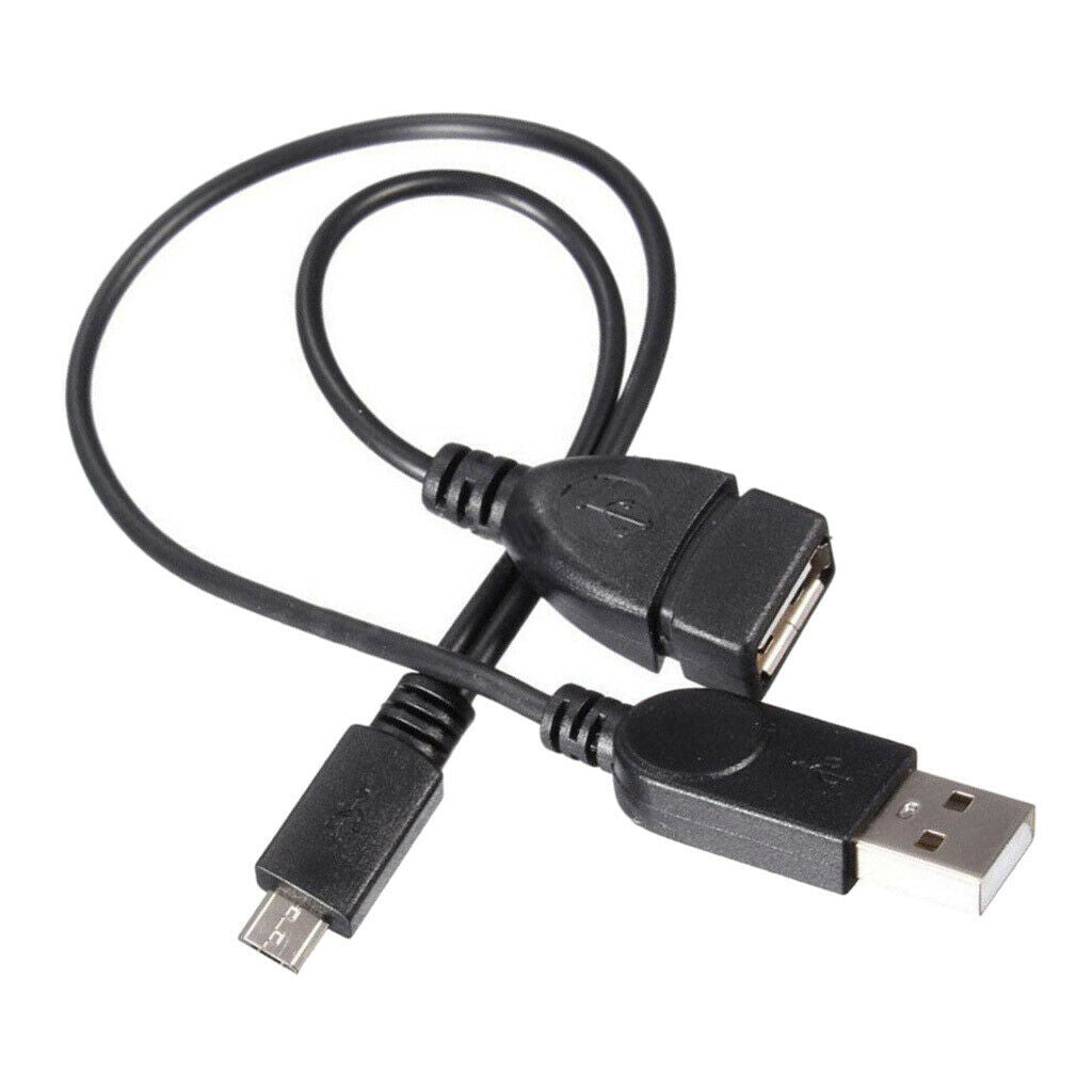 USB Adapter Micro USB Male to USB 2.0 A Male and Female Connector Converter