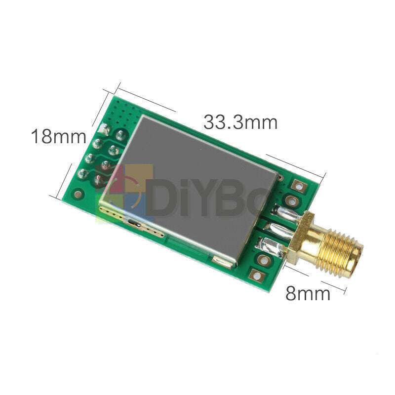 2.4G 22dBm 100mW nRF24L01P+ PA+ LNA Wireless Transmission Module Shielding Case