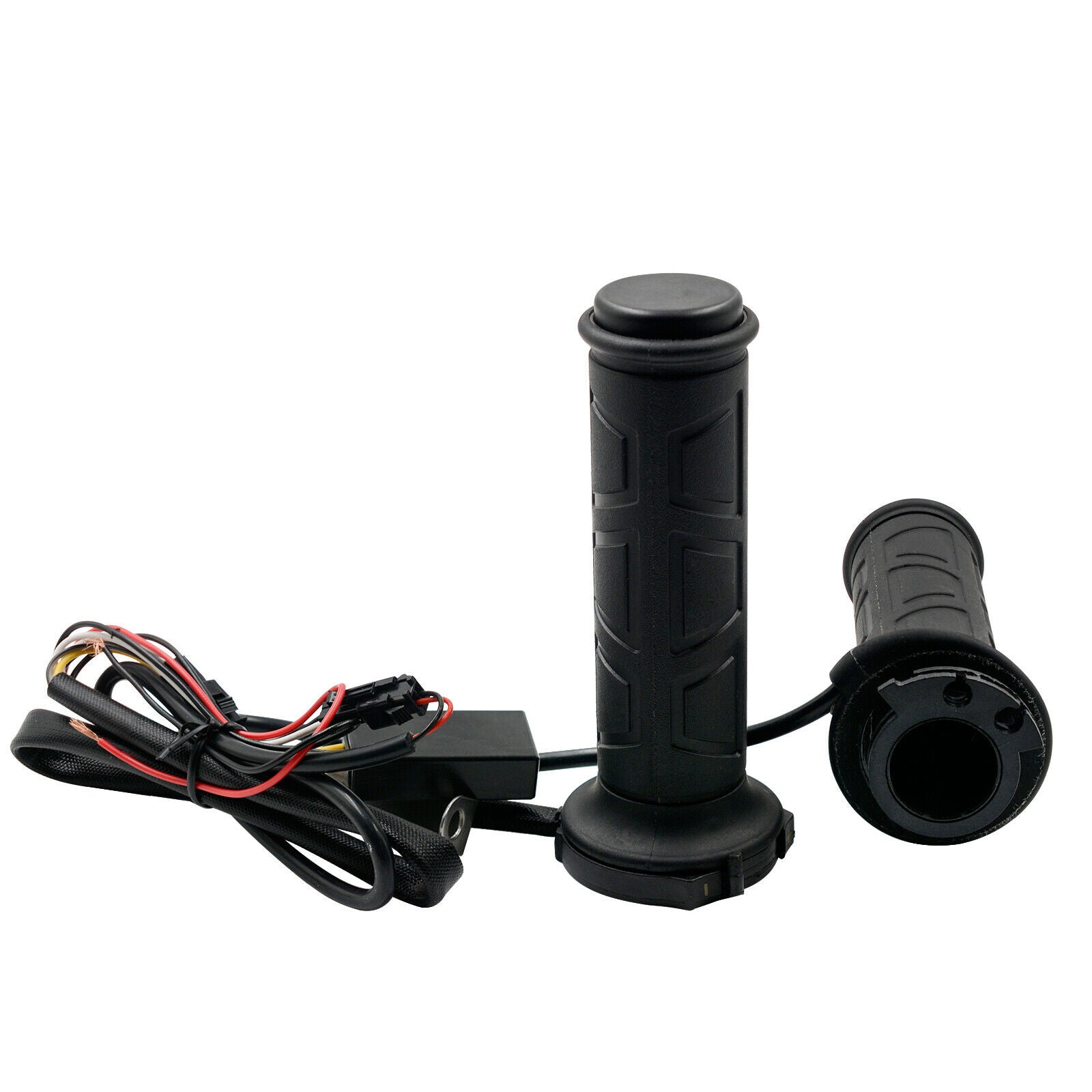 Adjustable Motorcycle Handlebar 22mm Electric Heated Handle Heating Grips Set