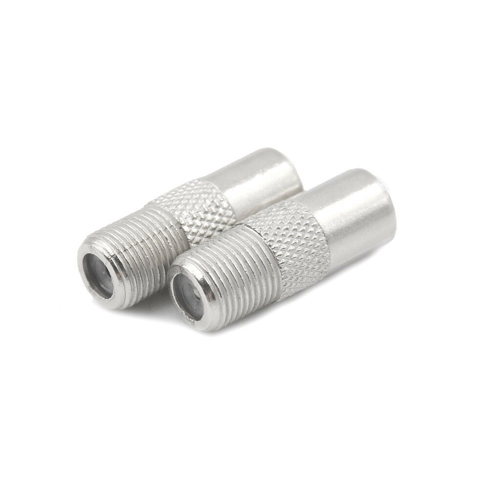 5Pcs F Type Female To TV Aerial RF Coaxial Male Connector Adapter Plu.l8