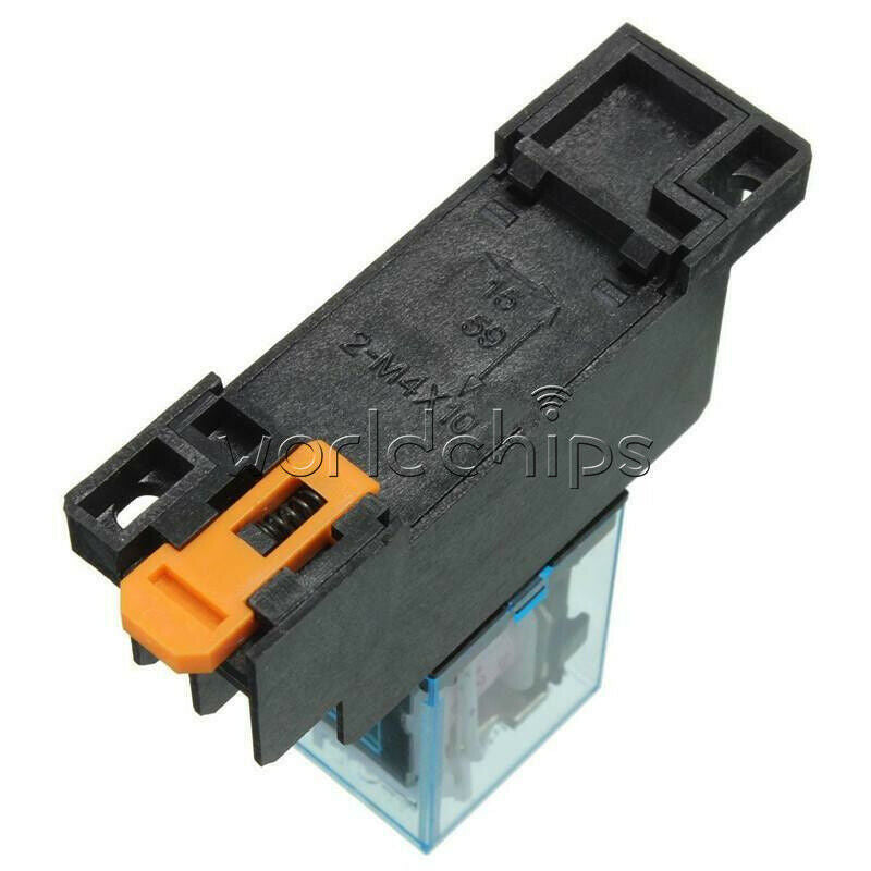 1Set DC 12V Smal Relays OMROM LY2NJ DC 12V 10A 8PIN +Socket Base