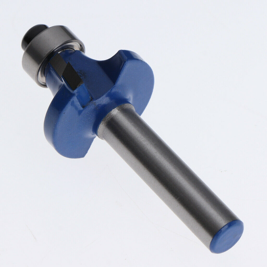 1x 1/4 "Shank 1/2 '' Radius Round Over Router Bit Wood Chisel Cutting Tool
