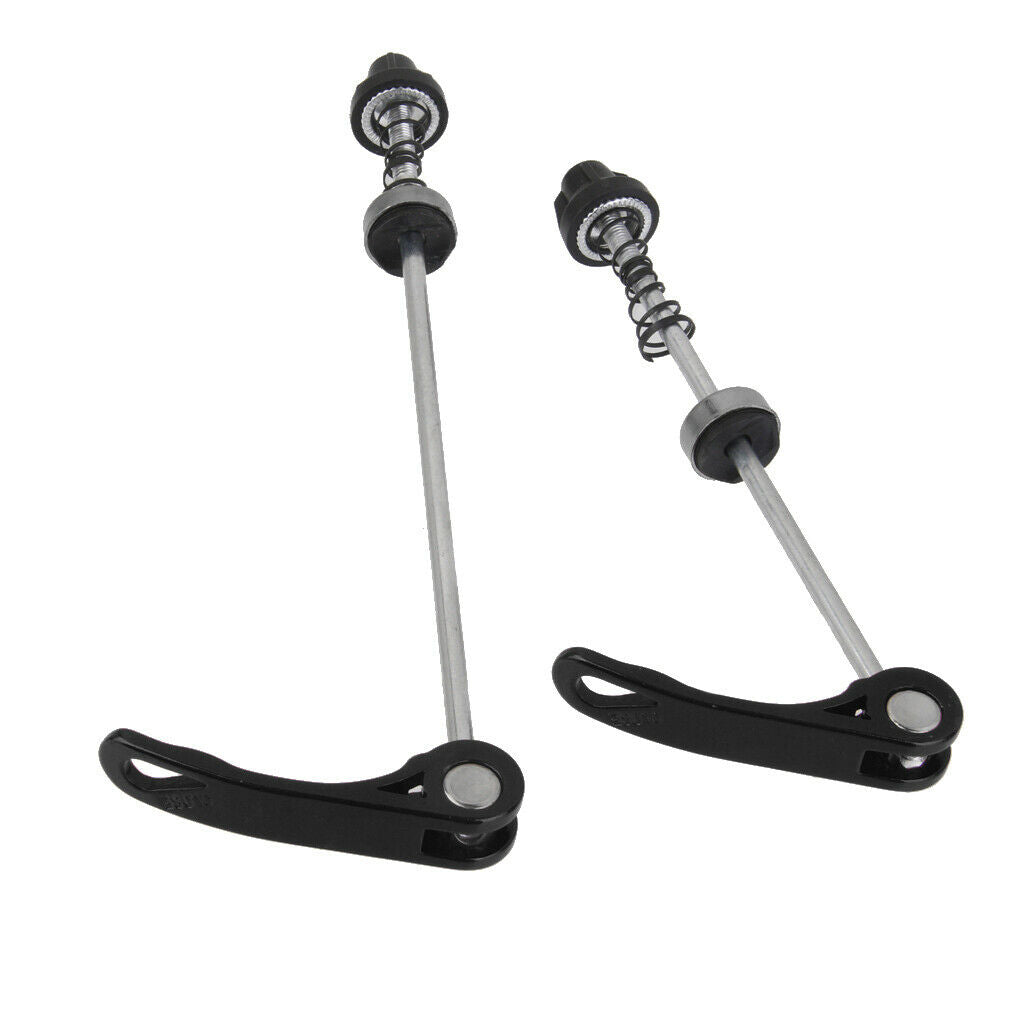 2x Pair Bike QR Wheel Skewer Quick Release Hub Bicycle Clip