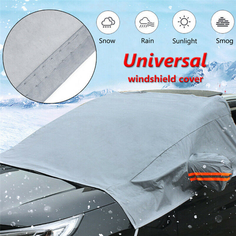 Car Windscreen Mirror Shield Cover Frost Ice Snow UV Sun Dust Screen ProtectBDA