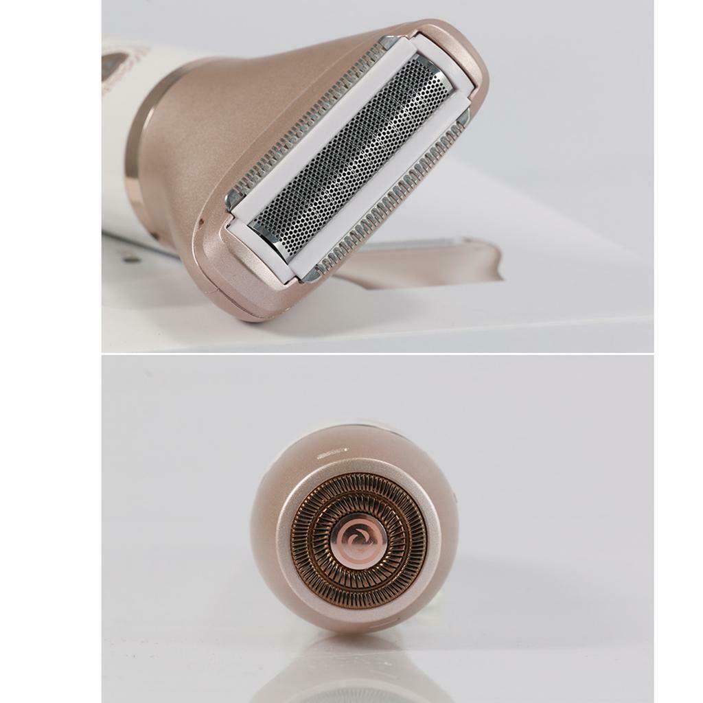 Lady Razor Hair Remover Painless 2-in-1 USB for Face Legs Bikini Underarms