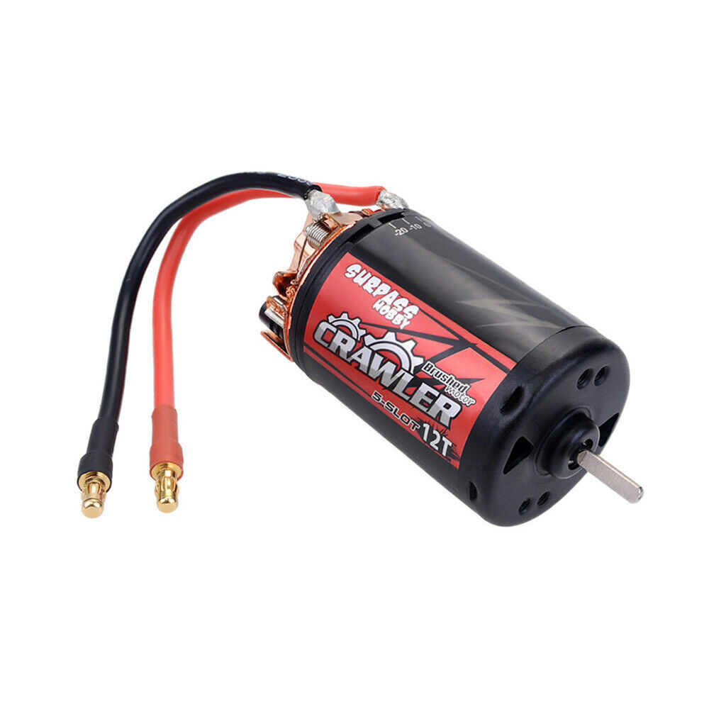 7.4 V 2S Lipo 5-Slot 550 Brushed Motor for 1/10 Scale RC Crawler Accessory