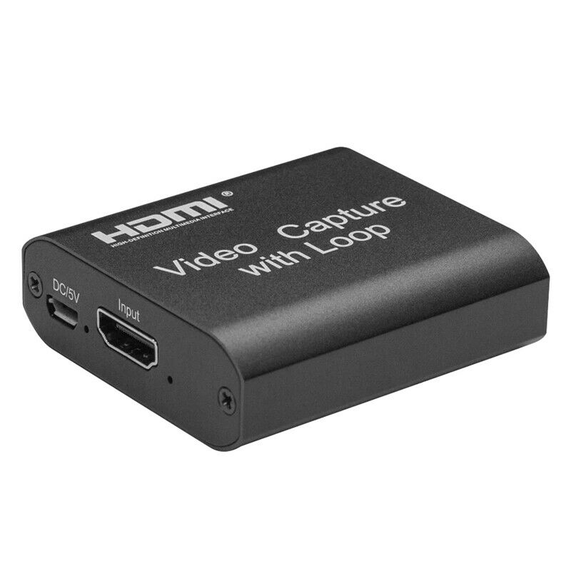 2X(4K M I 1080P High Definition USB Video Capture Card with Loop V3I6)