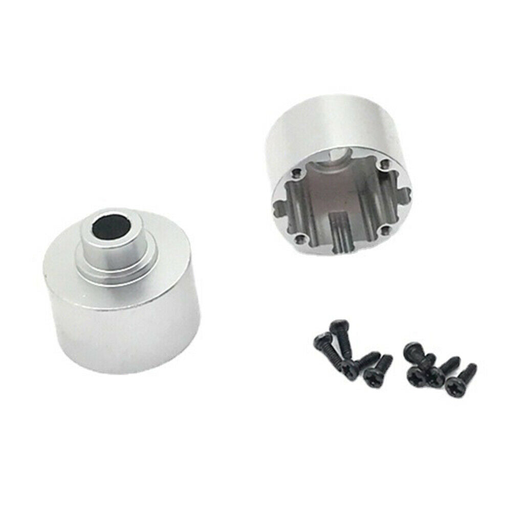 2 Piece RC Front and Rear Differential Box for Car Parts