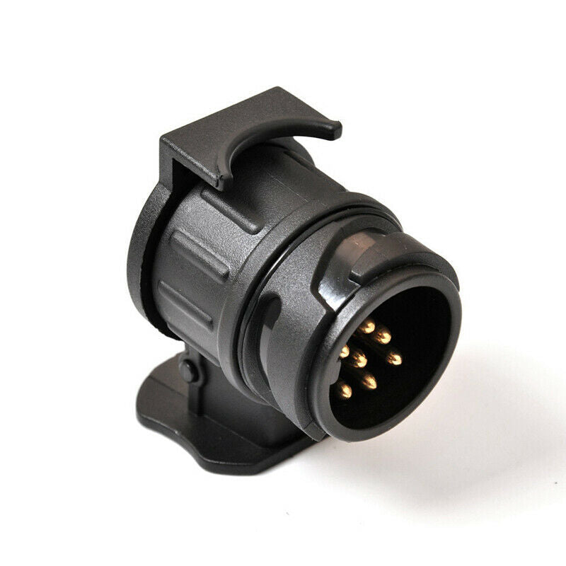 1pc 13 To 7 Pin Plug Adapter Trailer Connector 12V Towbar Towing Plugs AdaptBDA