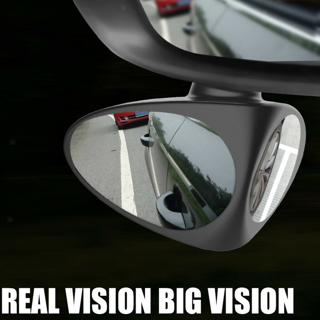 1 Pair Blind Spot Mirror - Great For SUV Cars Motorcycles, Trucks, Snowmobiles