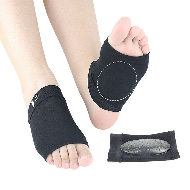 1Pair Arch Support Sleeves Plantar Foot Care Flat Feet Cushions Orthotic .l8