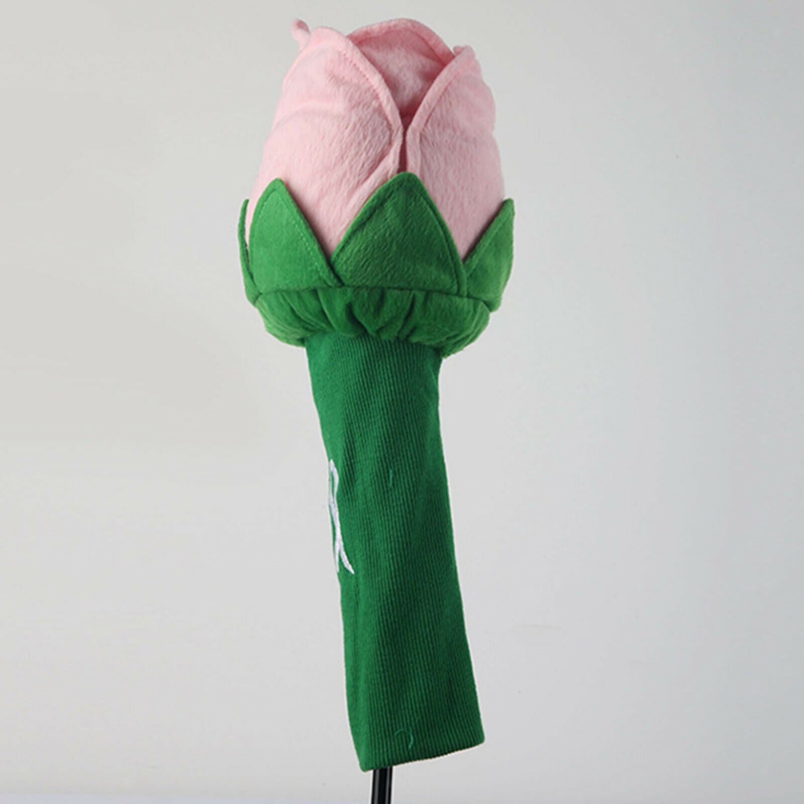 Cute Plush Flower Golf Driver Headcover 460cc Wood Headcovers Protector