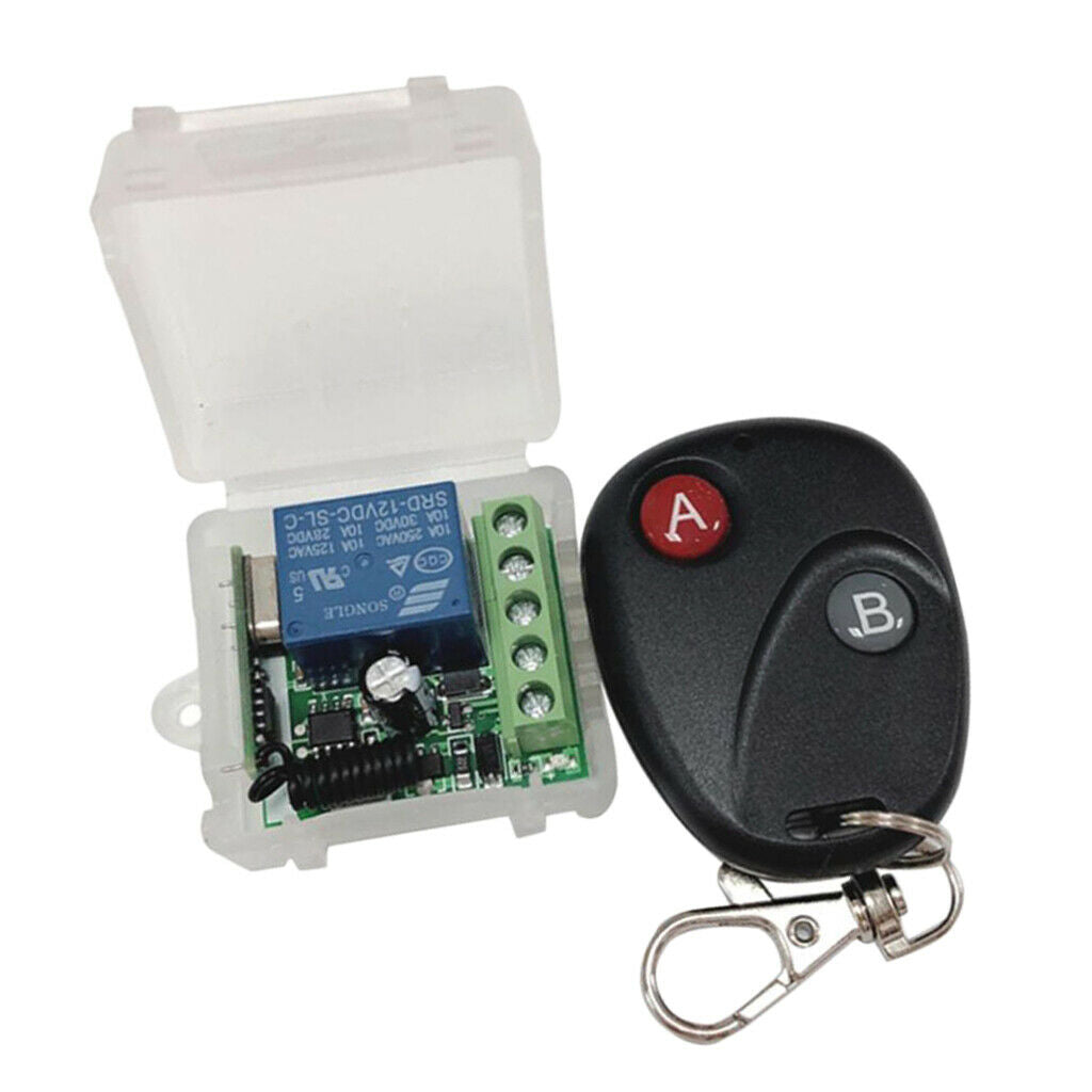 Hot DC 12V Wireless Remote Control Switch Receiver Transmitter Door Control